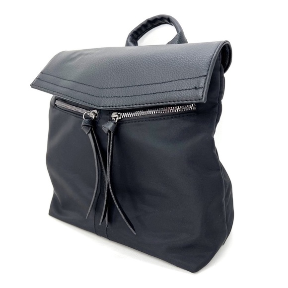 Botiker Backpack Black Vegan Leather Top Handle Medium Bag Back Pack New NWT main image 15